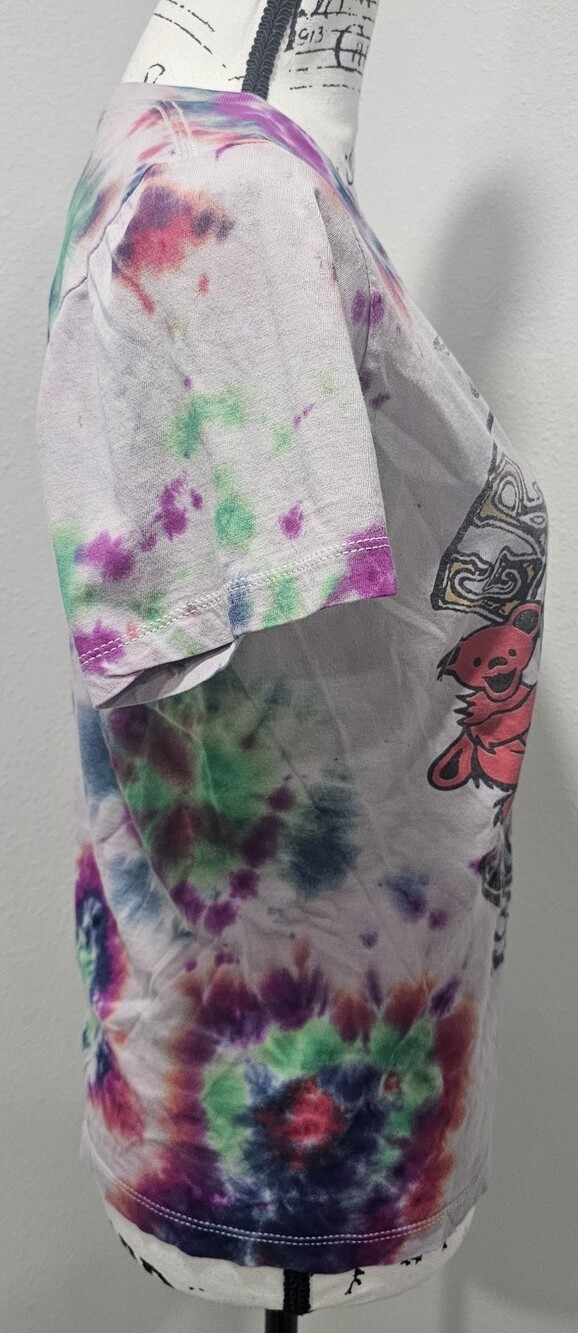 Grateful Dead Jamaica 1982 Rasta Gray Tye-Dye 2011 Sz S Cotton Dancing Bears - Picture 5 of 10